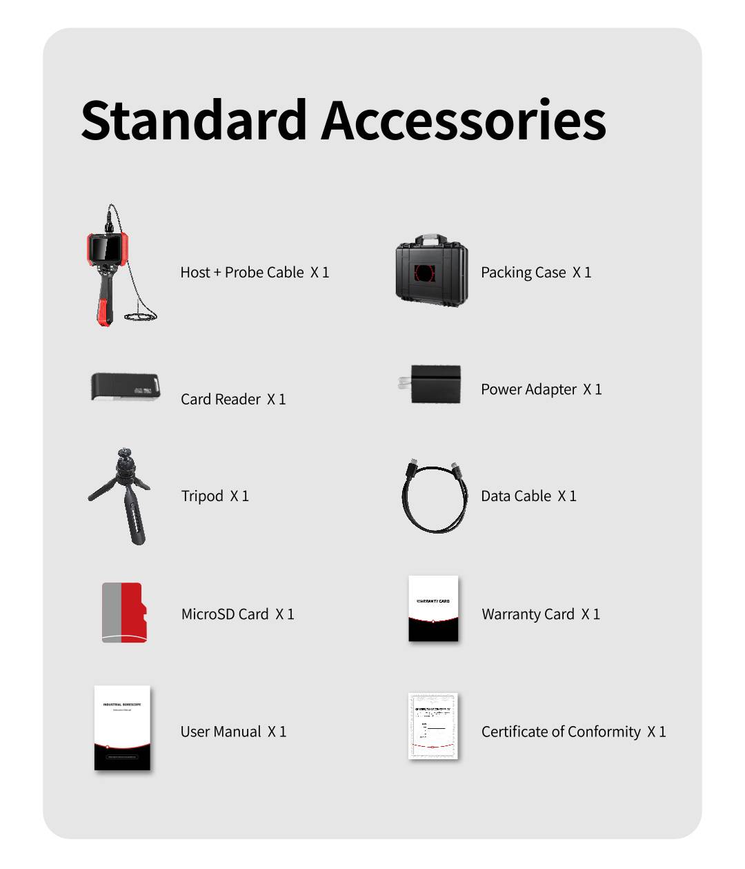 Standard Accessories